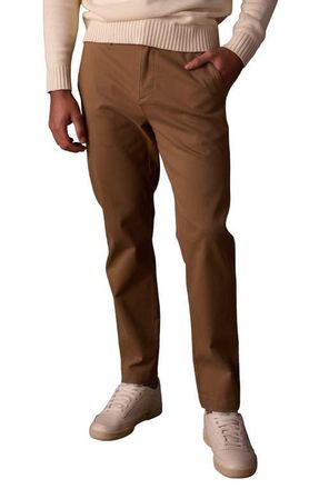The Normal Brand Stretch Straight Leg Chino Pants in Russet at Nordstrom, Size 33