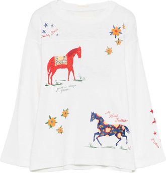 Mother Horse-print T-shirt