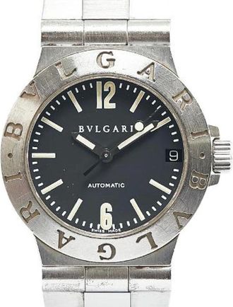 Bulgari Pre-owned Watches, female, Black, Size: ONE SIZE Pre-owned Metal watches