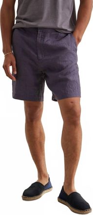 Velvet Eamon Linen Shorts In French