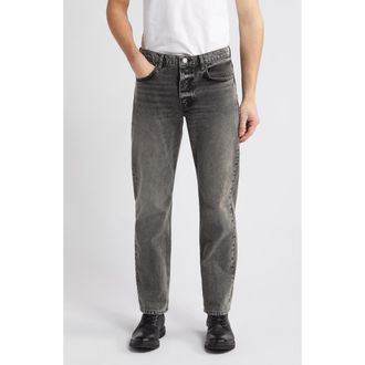 Frame Denim The Straight Leg Jeans in Dark Moon at Nordstrom Rack, Size 38