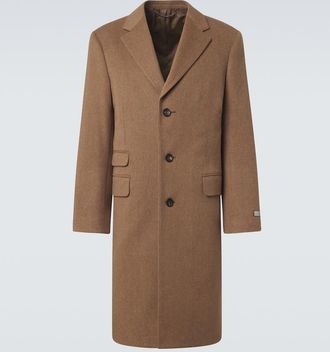 Canali Single-breasted wool coat