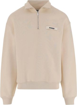Jacquemus The Gros Grain High-collar Logo Sweatshirt