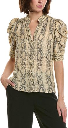 Frame Denim Frame The Snake Gillian Silk Top