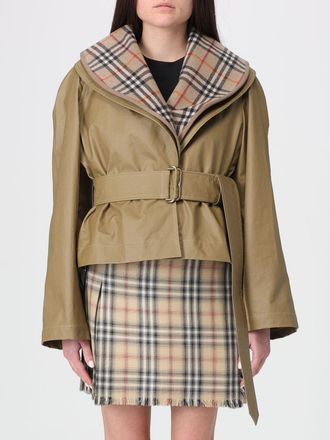 Burberry Jacket BURBERRY Woman color Beige