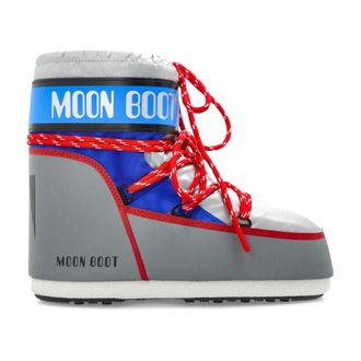 Moon Boot Moon Boot, Winter Boots, male, Gray, Size: 12 US MB Icon Low Space Racing Snow Boots