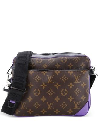 Louis Vuitton Trio Messenger Bag Macassar Monogram Canvas crossbody bag - Nero