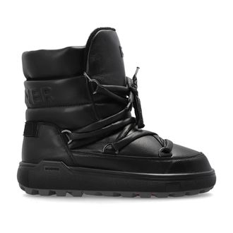 Bogner Schoenen, Dames, Zwart, 38 EU, Leer, Chamonix Leren Sneeuwlaarzen