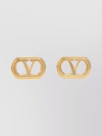 Valentino Garavani ovalette stud earrings featuring oval shape