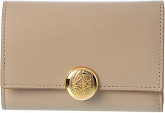 Loewe Pebble Small Vertical Leather Wallet