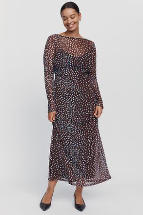 Never Fully Dressed Aria Mesh Maxi Dress
