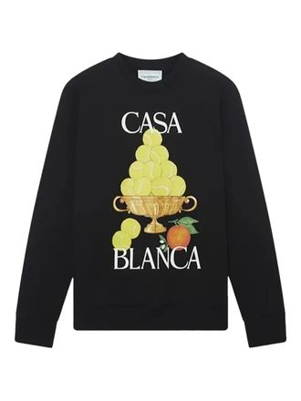 Casablanca La Corbeille DOranges sweatshirt - Zwart