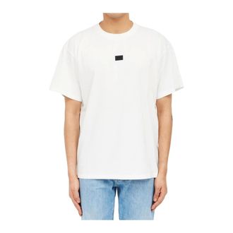 Maison Margiela T-shirt con Logo Numerico - - Tops - Uomo - Bianco - S