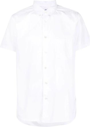Comme Des Gar&ccedil;ons Heren Overhemd - Heren - Korte mouwen Overhemden - Wit - XL - Overhemden
