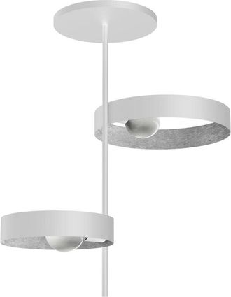 Lumicom Lumicom - Alley Plaf&oacute;n Blanco Hoja 2xe27