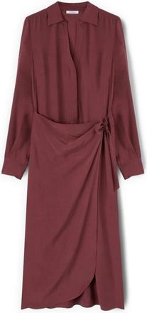 Motivi Wikkeljurk - Dames - Casual kleedjes - Rood - XS - Kleedjes