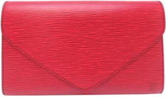 Louis Vuitton Pre-owned Clutches, female, Red, Size: ONE SIZE Pre-owned Epi Clutch Bag