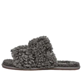UGG (WMNS) UGG Maxi Curly Scuffetta Grey 1130837-CHRC