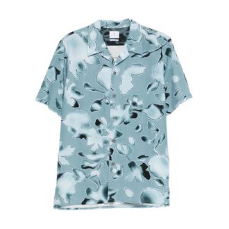 Paul Smith Short Sleeve Shirts, male, Multicolor, M, Printed Shirt