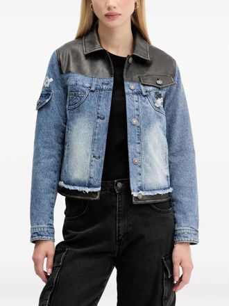 Desigual Jack met franje - Blauw