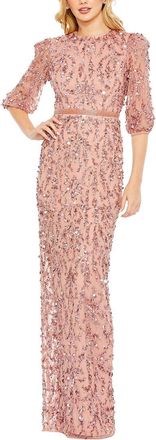 Mac Duggal Embellished Column Gown