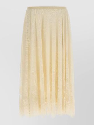 Fabiana Filippi lace a-line skirt