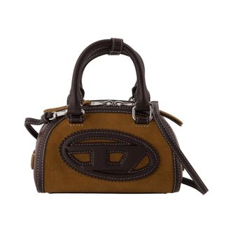 Diesel Tassen, Dames, Bruin, ONE Size, Leer, 1DR Dome Tas