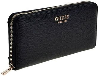 Guess Womens Wallet Black Polyurethane Bags