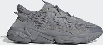 adidas Originals ADIDAS Originals Unisex OZWEEGO SHOES - Grey Leather - Size UK 11.5
