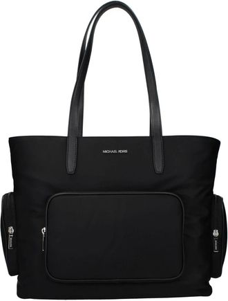 Michael Kors Tassen, Dames, Zwart, ONE Size, Nylon, Khai Pocket Tote