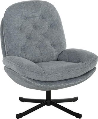 HOMCOM Homcom - Accent Chair with Water-Repellent Chenille Fabric