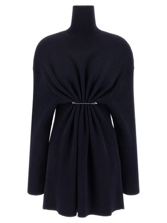 Balenciaga Womens Pinched Dress