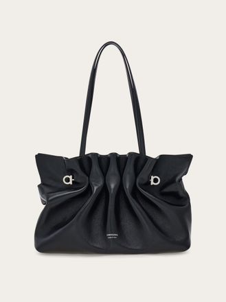 Ferragamo Donna Ferragamo Soft-bag (M) Nero