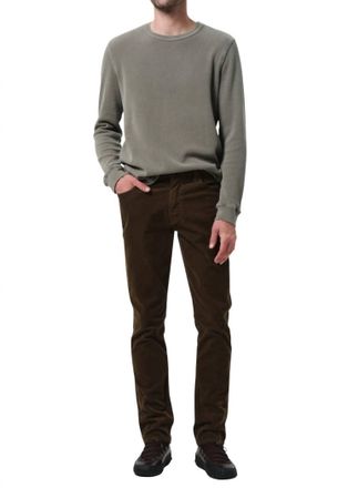 Citizens Of Humanity Gage Slim Straight Corduroy Pants In Olive