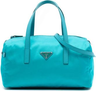 Prada Borsa a tracolla in tessuto 2013-2025 - Blu
