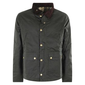 Barbour Reelin Wax Jacket - Heren - Zomerjassen - Bruin - L - Katoen - Jassen