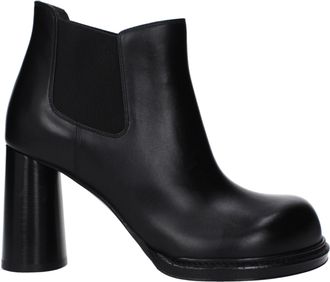 Bottega Veneta Mujers Botines de Cuero Negros