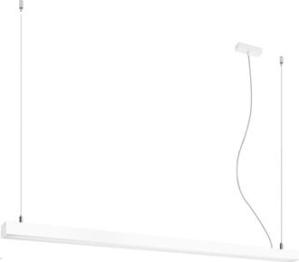Thoro L&aacute;mpara de techo blanco aluminio 4000k alt. 150 cm