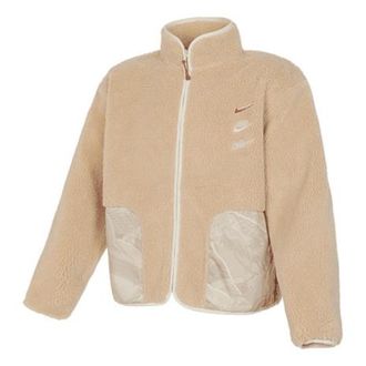 Nike Sportswear CNY High-Pile Fleece Jacket Sanddrift FZ6194-126
