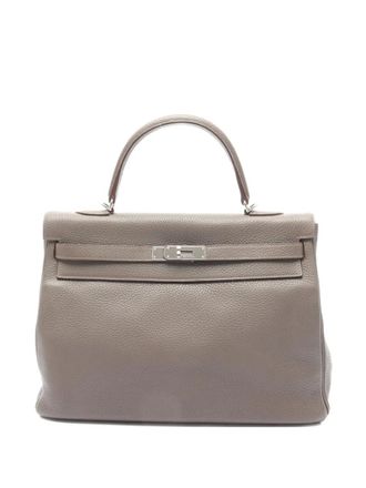 Hermès 2013 Kelly 35 tote bag - Brown