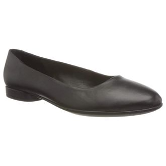 Ecco Ecco Anine Leather Womens Slip On Shoes - Black - Size:UK 6.5-7