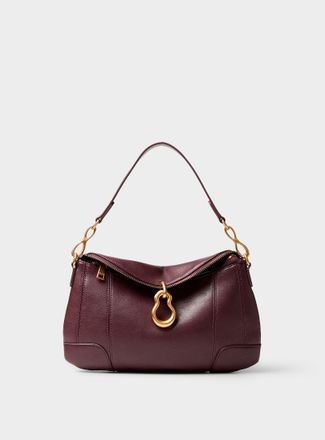 JW PEI Womens Jayla gold pendant shoulder bag