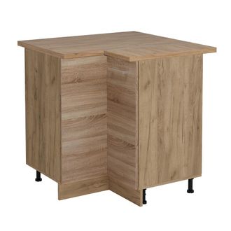 Vicco Armario De Esquina R-line, Sonoma, 75.6 Cm, Et Roble, Vicco