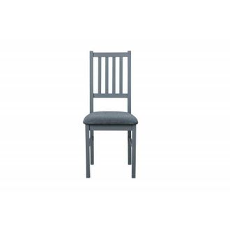 Inter Link SAS Sedie in legno massello Set di 2 pezzi cm 42 x 47 x 45-95 grigio seppia Inter Link luzerna Inter Link
