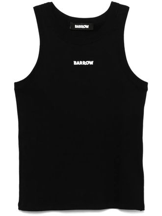 Barrow logo-tape tank top - Black