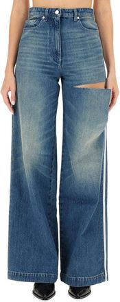 Peter Do Wide Jeans.-Donna