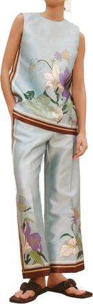 Alemais Alfie Top In Ice Blue