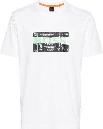 BOSS T-shirt con stampa - Bianco