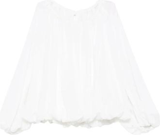 Gabriela Hearst Mujer, Blusas y Camisas, Blanco, Talla: S