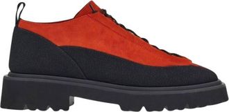 Ferragamo Atlante Lace-Up Hybrid Shoes, Size 7.5